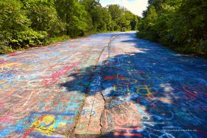 Graffiti-Highway in Centralia