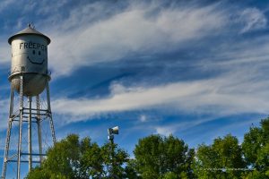 Klassischer Wasserturm der USA