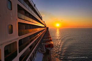 Sonnenuntergang bei Southampton