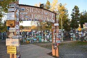 Zugang zum Sign Post Forst