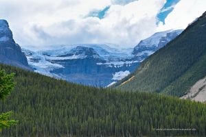 Teil des Columbia Gletscher