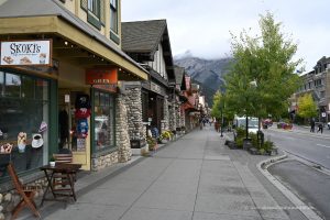 Touristenort Banff