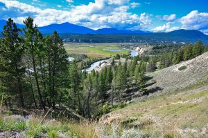 Landschaft in den Rocky Mountains