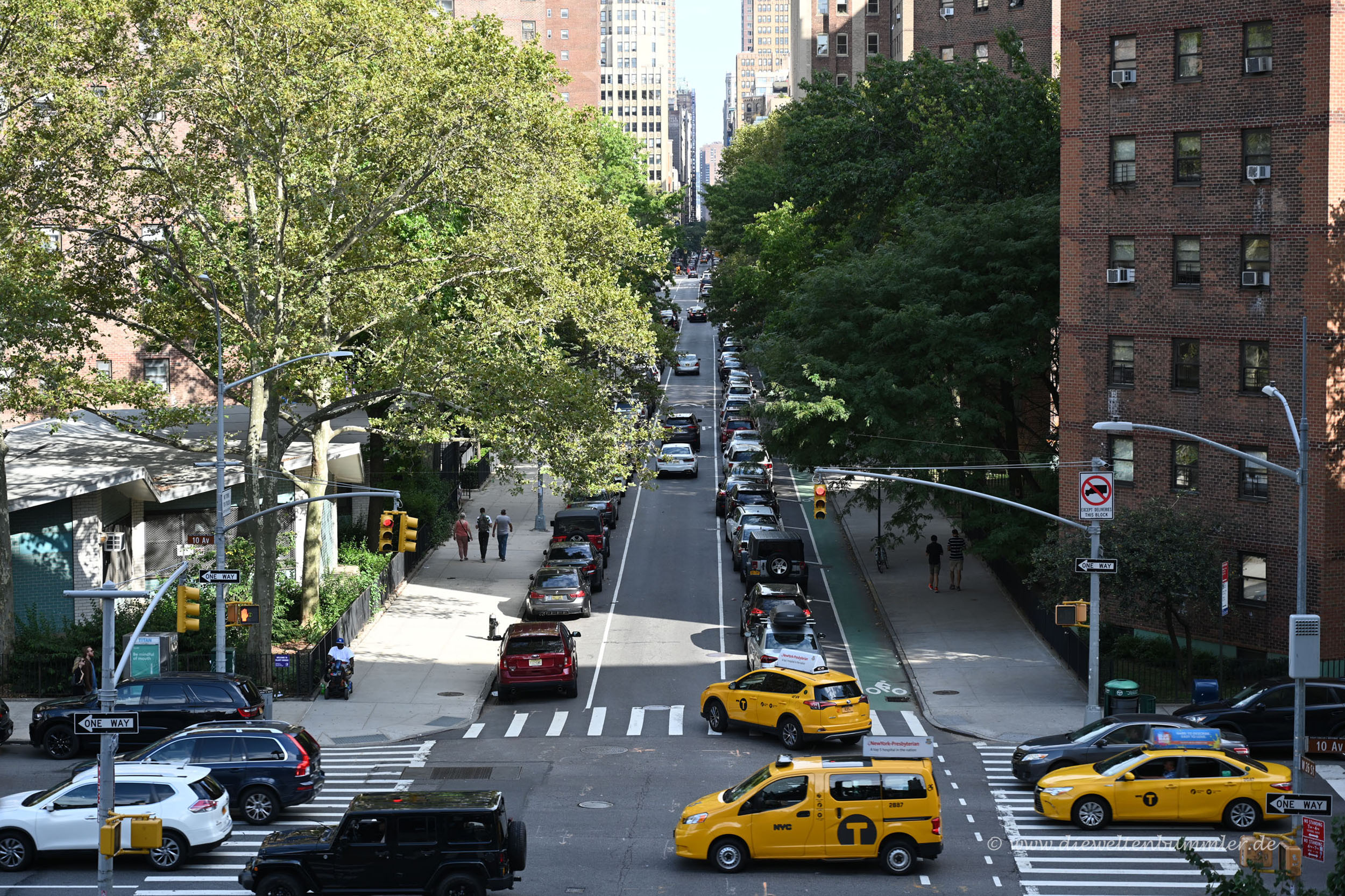 Straße in New York