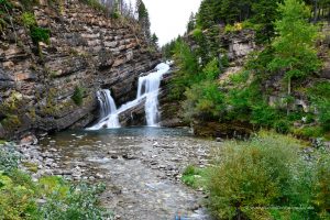 Wasserfall im Waterton Lakes Nationalpark