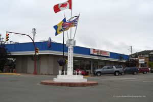 Alaska Highway in Dawson Creek