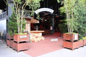 Deutscher Biergarten in New York