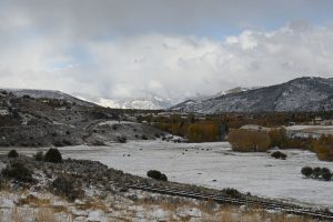 Der erste Schnee fällt