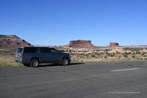 Mit dem Mietwagen auf dem Roadtrip