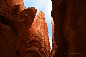 Aufstieg im Nationalpark