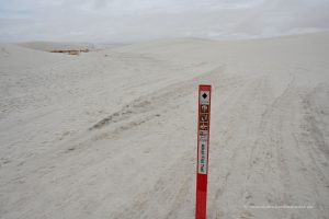 Wanderweg in White Sands