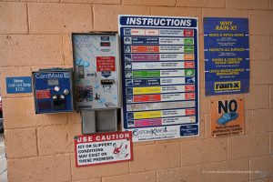 Automat zur Wagenwäsche