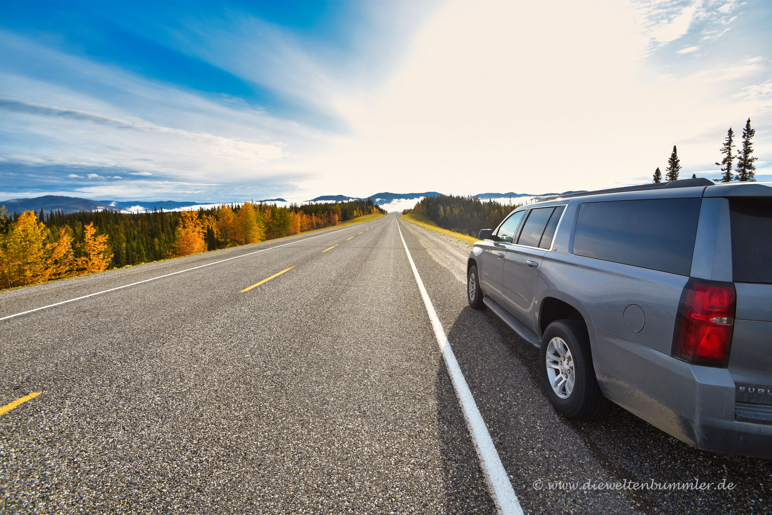 Alaska Highway im Yukon