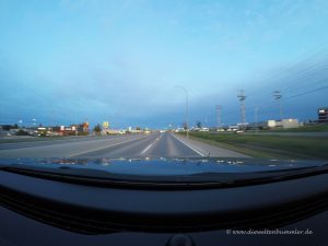 Abends in Fort St. John