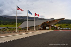 Besucherzentrum vom Glacier Nationalpark