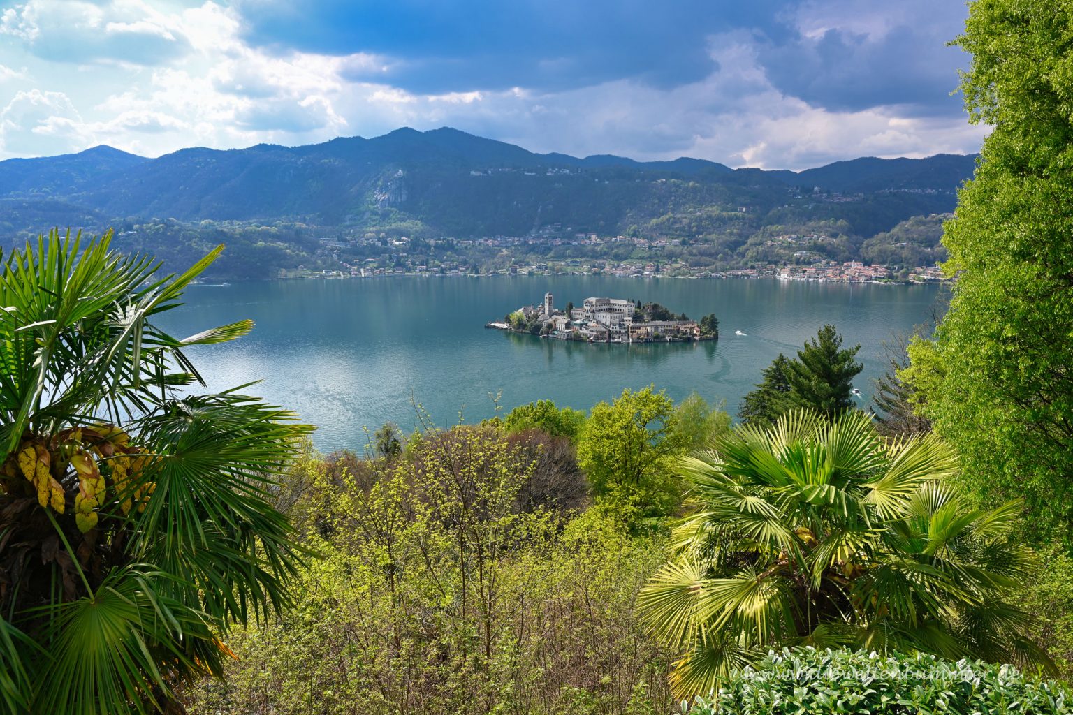 Blick über den Lago d'Orta