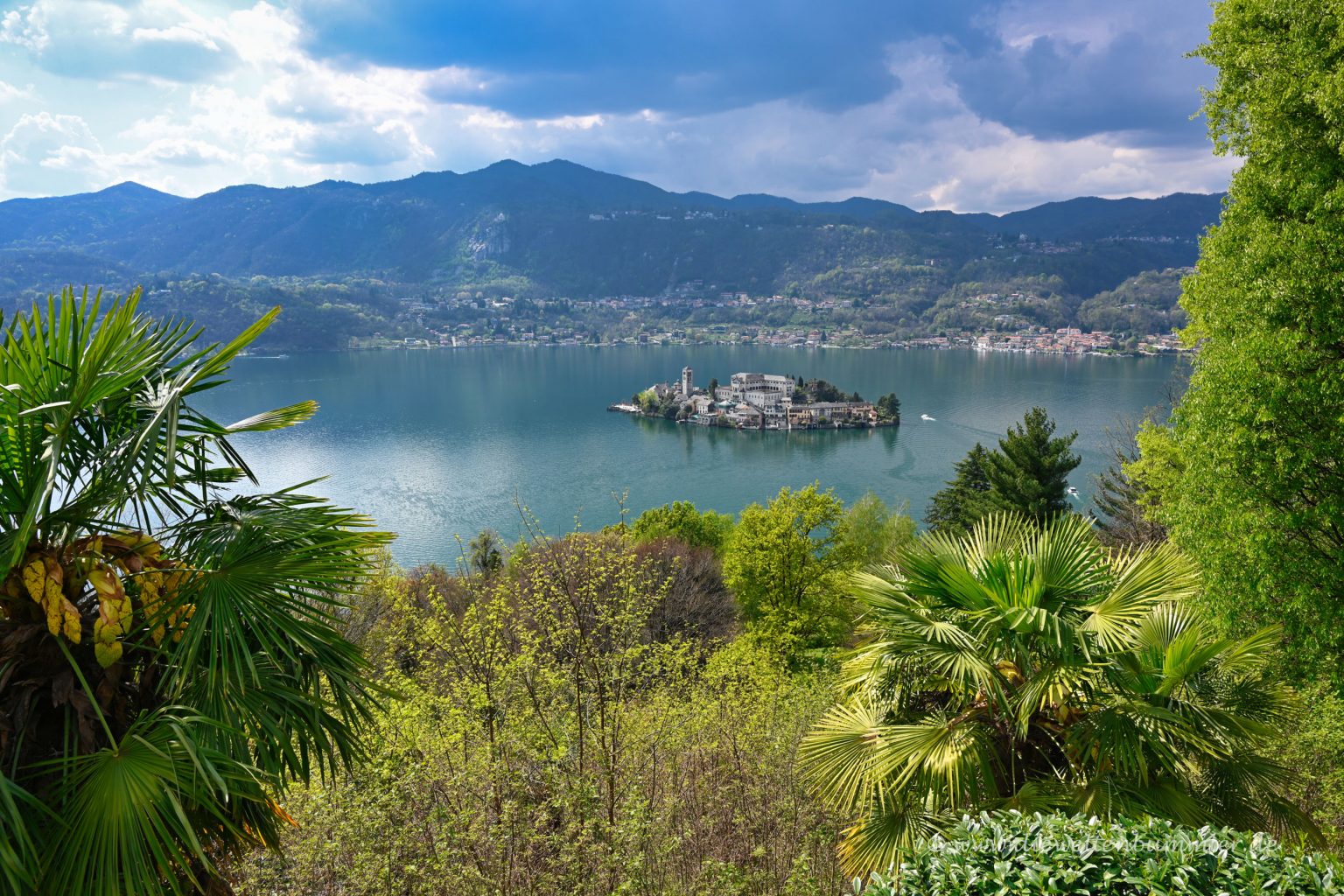 Blick über den Lago d'Orta