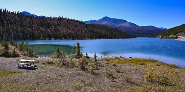 Campingplatz am Muncho Lake