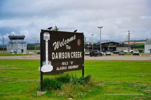Ortseingang Dawson Creek