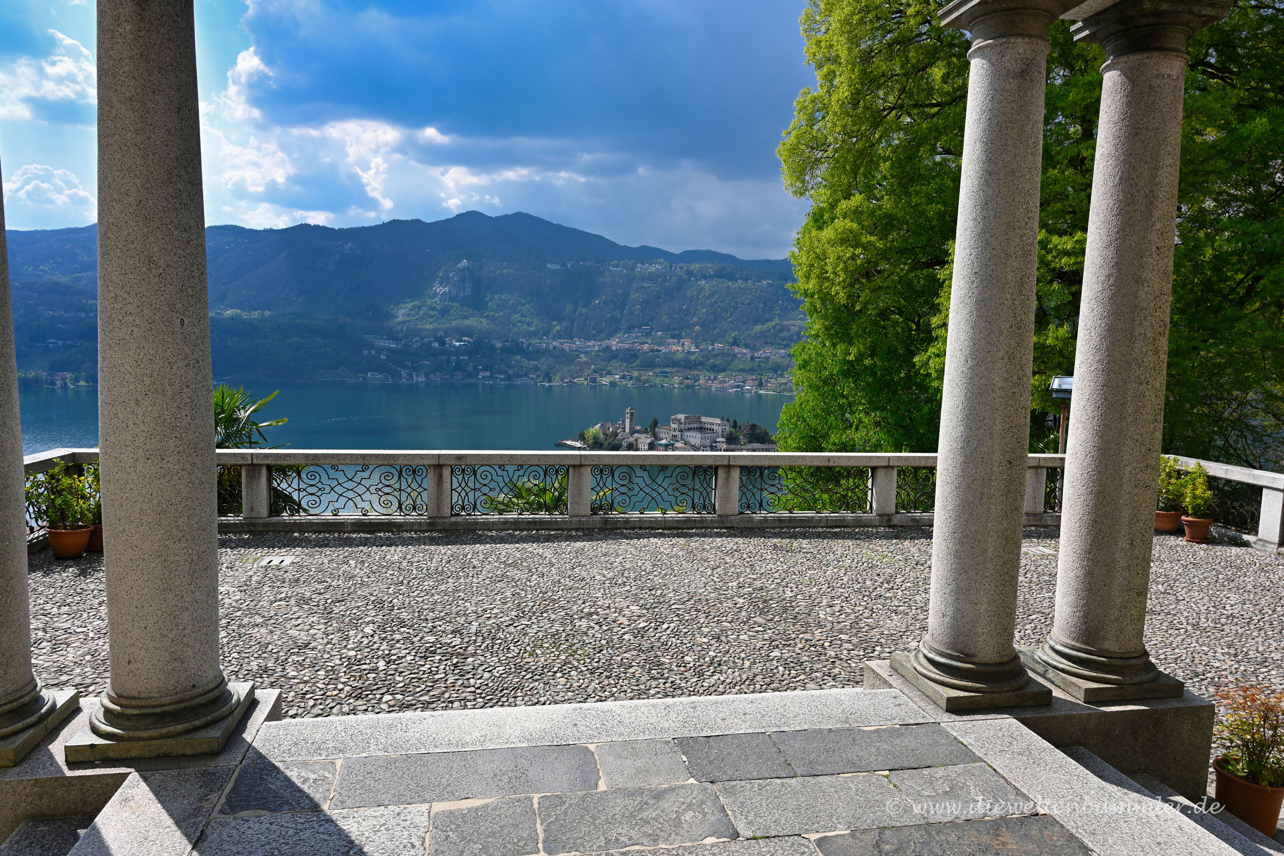 Säulen der Wallfahrtskirche