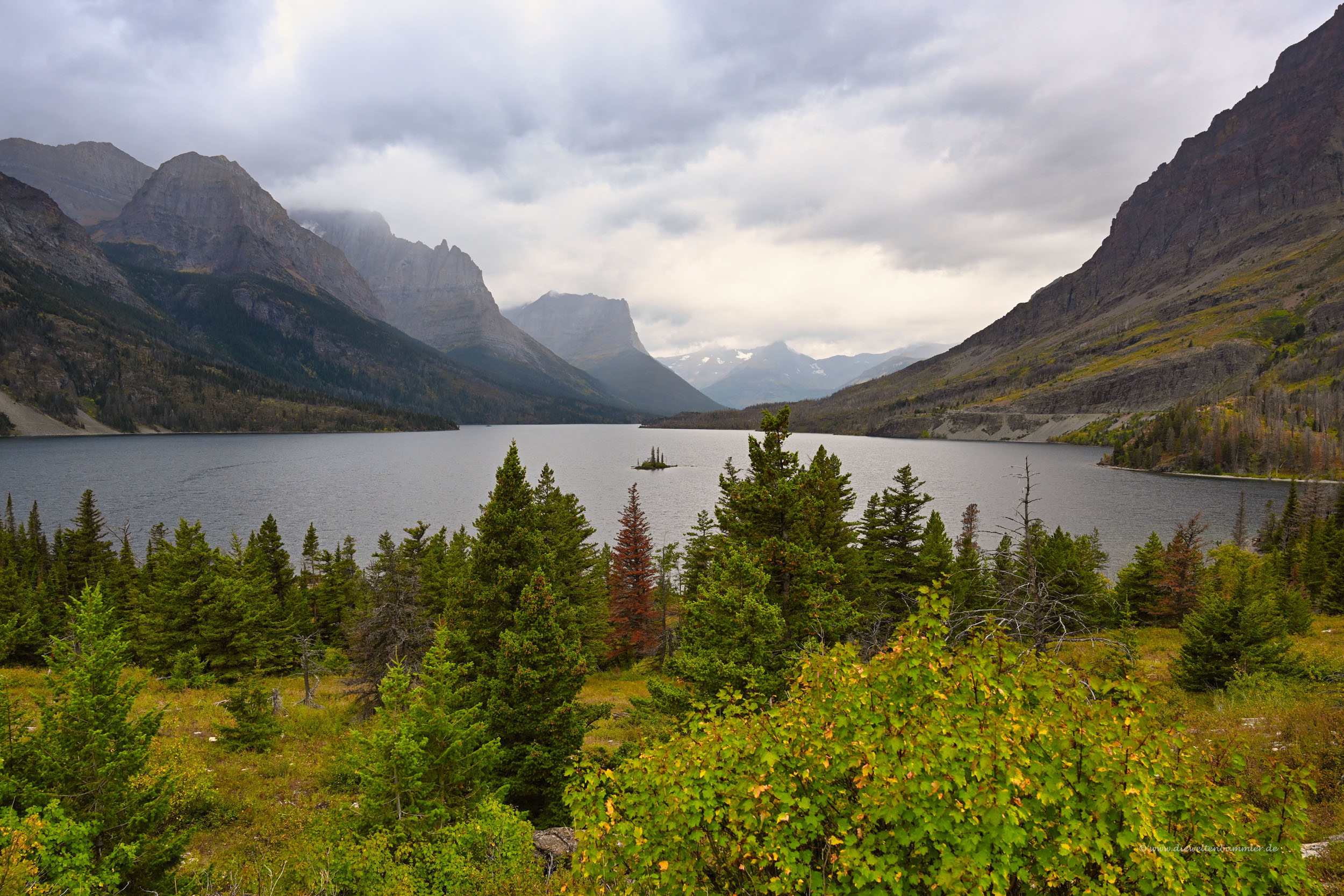 Wild Goose Island im Saint Mary Lake