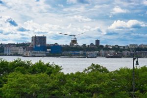 Blick auf den Hudson River