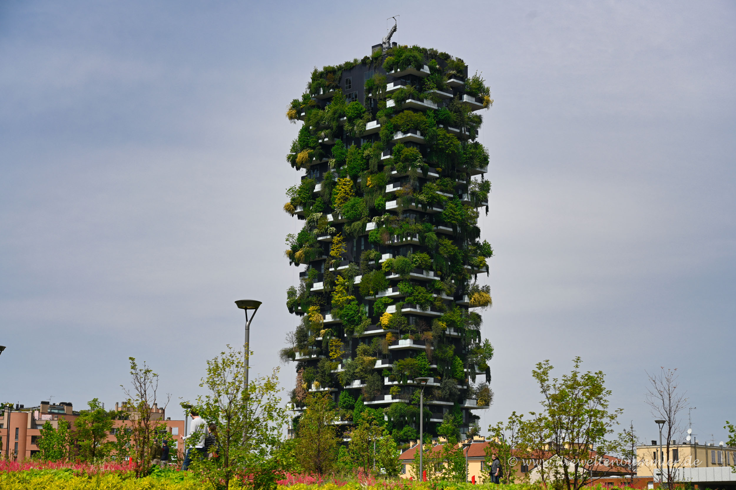 Bosco Verticale aus der Ferne