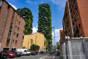 Bosco Verticale im Stadtbild