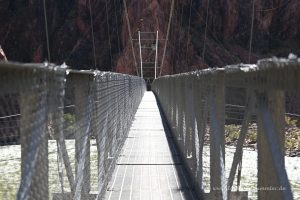 Brücke vom Bright Angel Trail