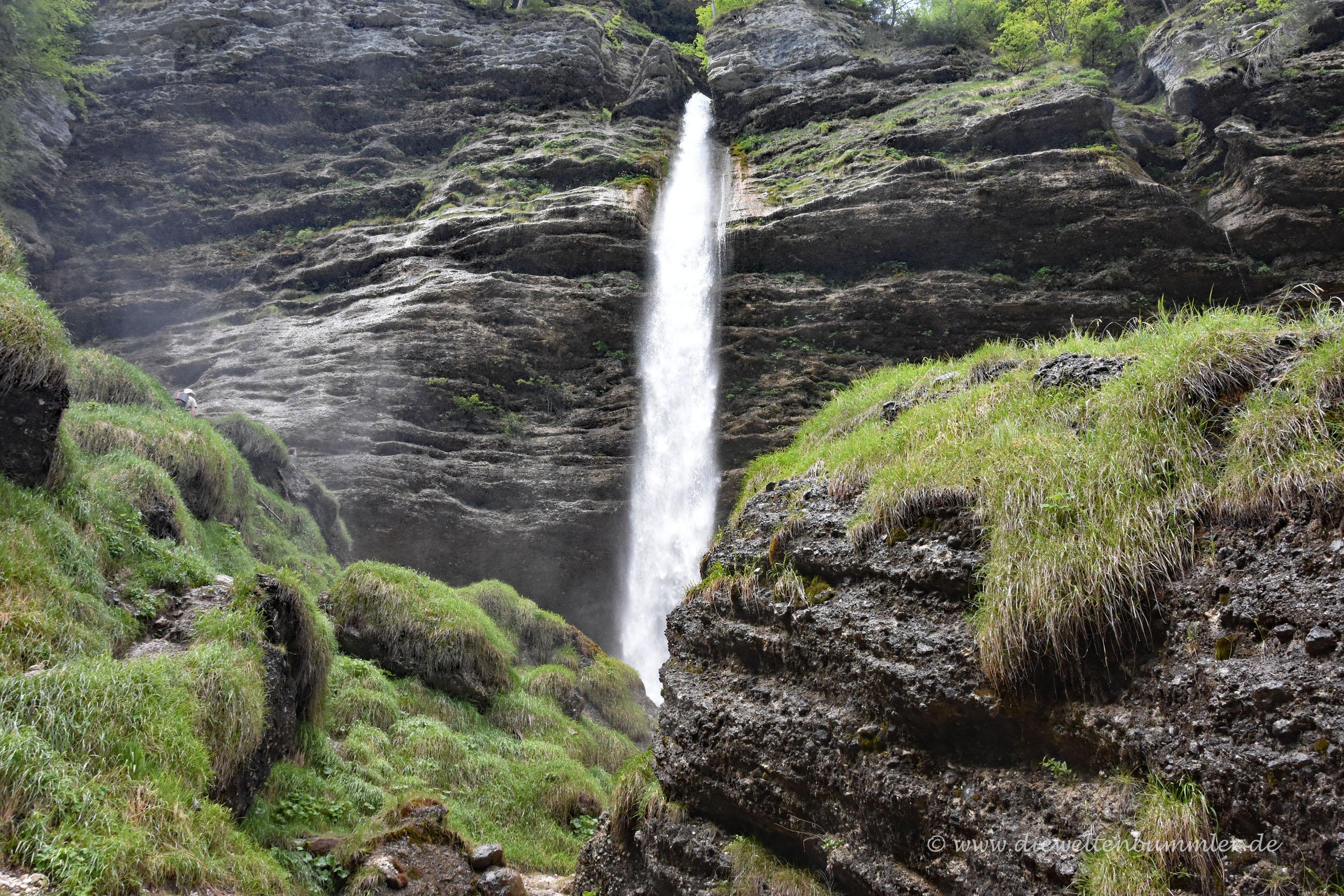 Der Peričnik-Wasserfall