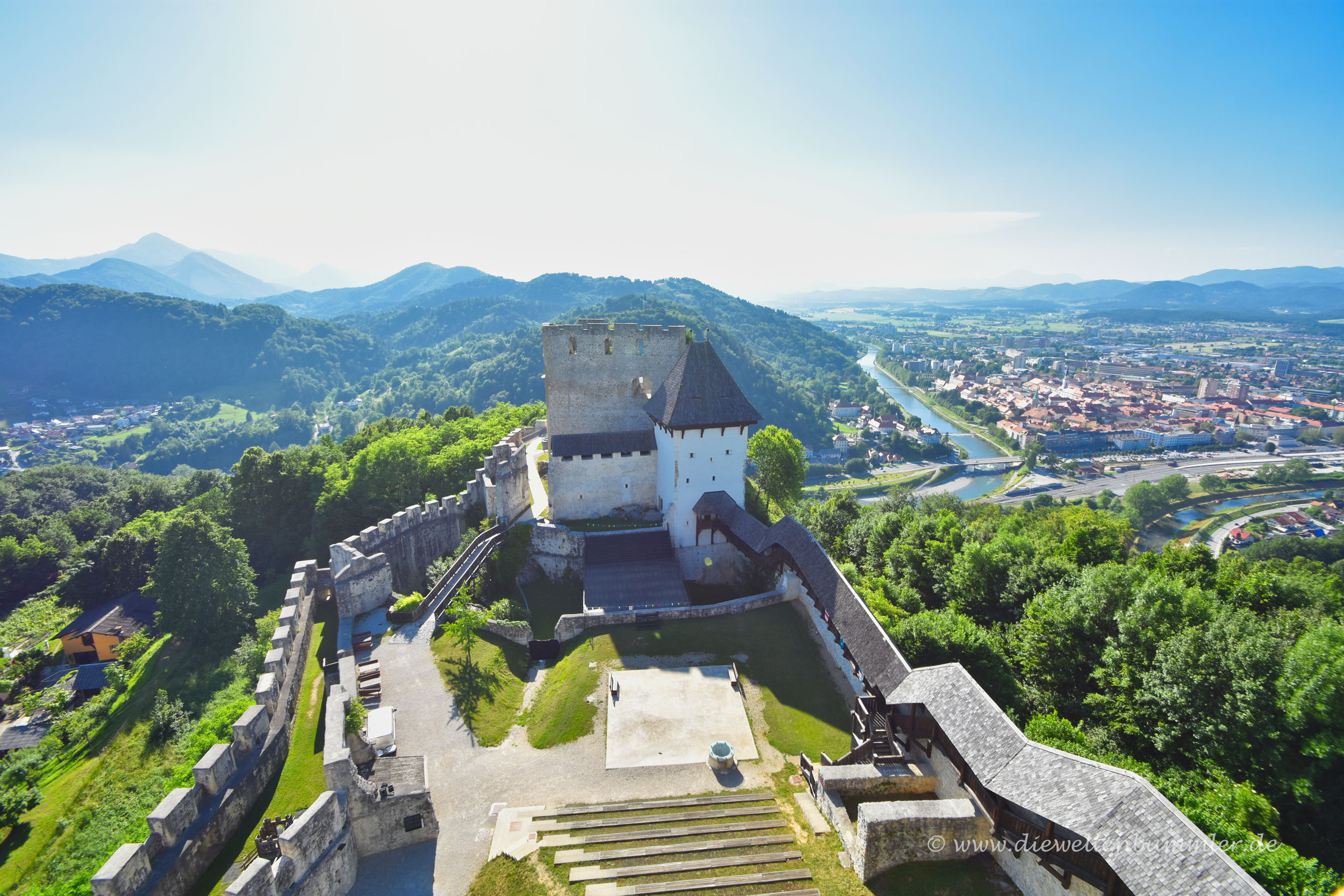 Innenhof der Burg