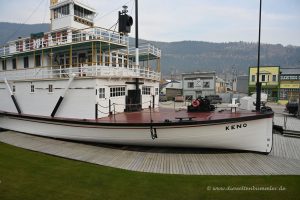 Schaufelraddampfer SS Keno