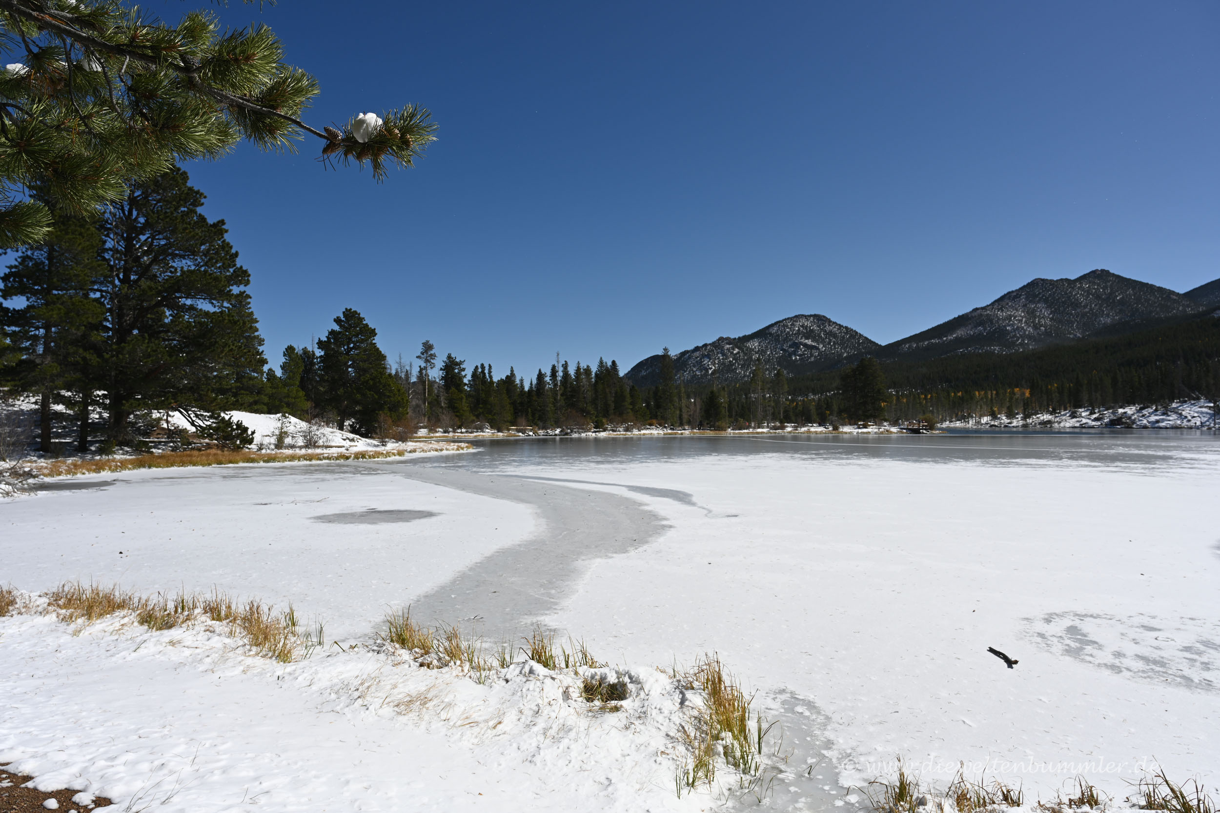 Vereister Sprague Lake