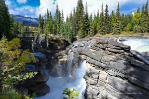 Wasserfall Athabasca Falls