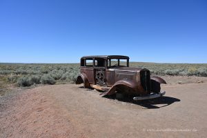 Wrack auf der Route 66