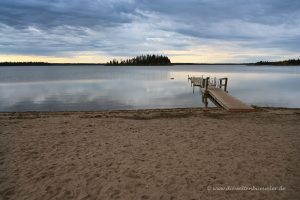 Astotin Lake im Elk Island Nationalpark