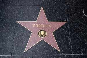 Auch Godzilla hat einen Stern