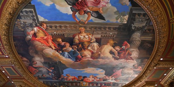 Deckenbemalung im Dogenpalast