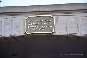 Motto für das Disneyland