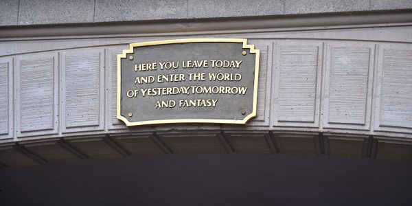 Motto für das Disneyland