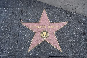 Mr. Spock auf dem Walk of Fame - logisch