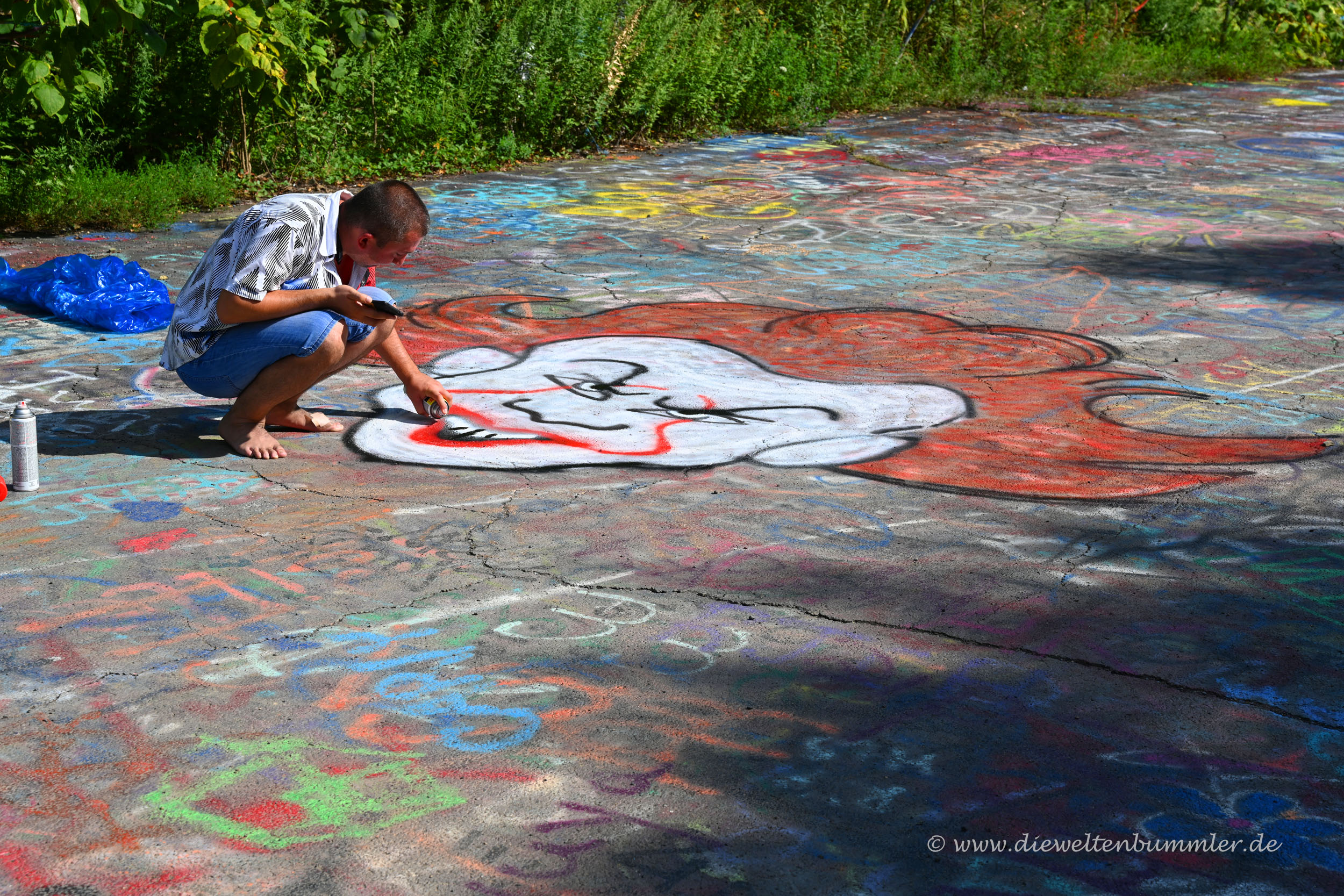 Und ein weiteres Graffiti