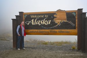 Welcome Sign in Alaska