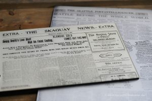Zeitung von 1898