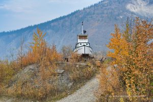 Das alte Schiff Yukon Rose