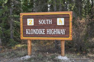 Willkommen auf dem South Klondike Highway