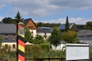Alter Grenzpfosten