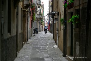 Eine der kleinen Gassen