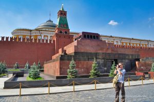 Lenin-Mausoleum vor dem Kreml