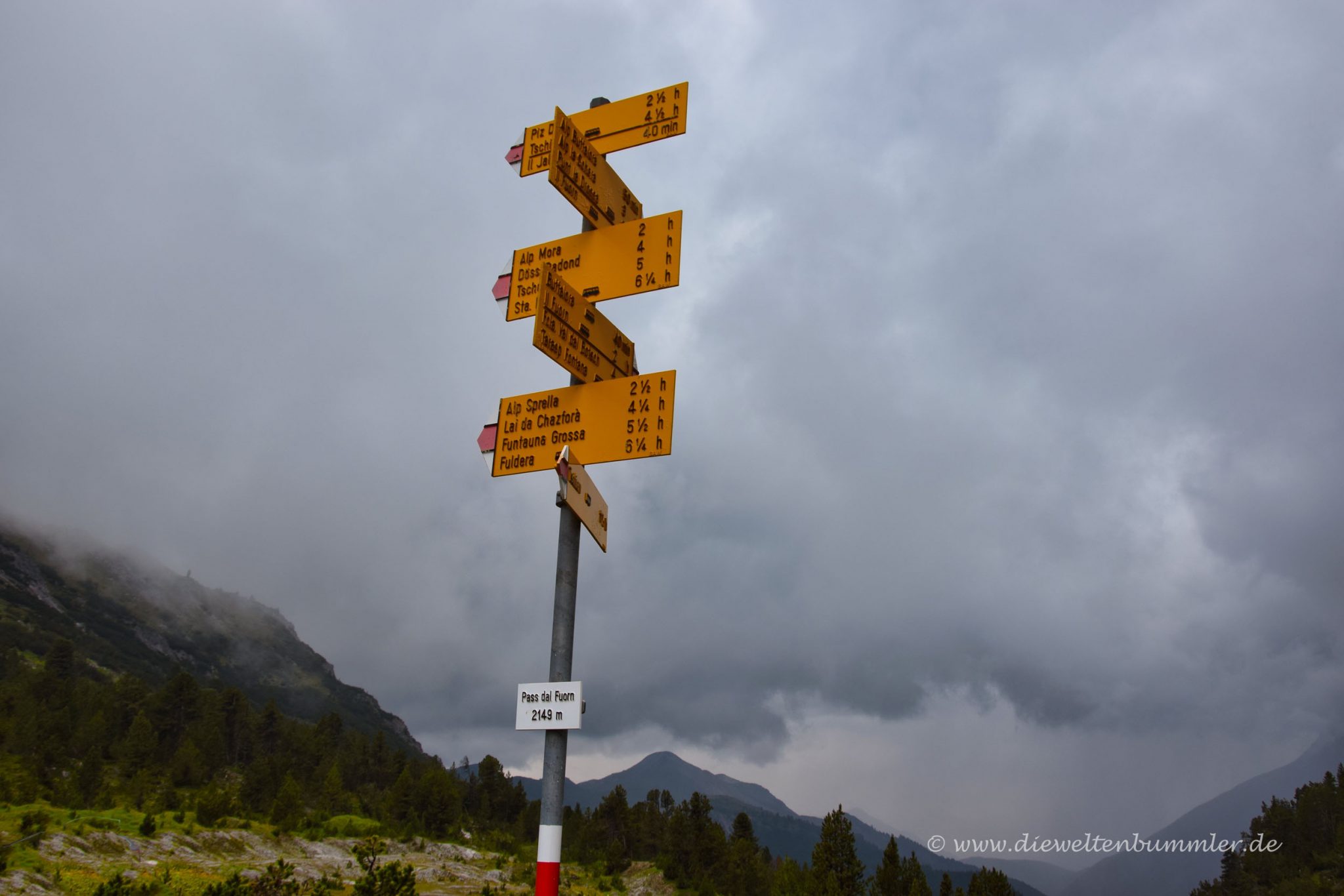 Wanderwege am Ofenpass Die Weltenbummler